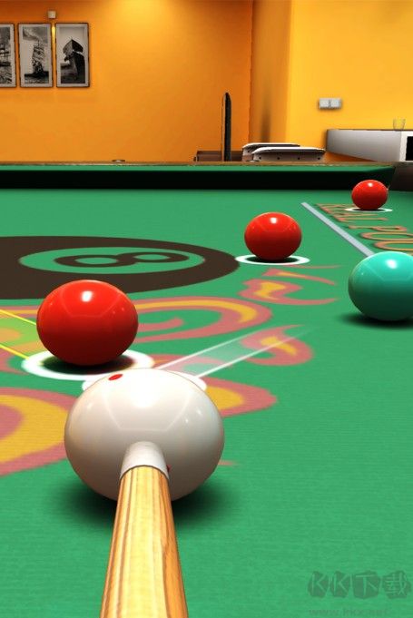 真實(shí)3D臺(tái)球明星之路下載