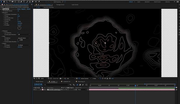 Topograph(AE地形高度圖輪廓插件)