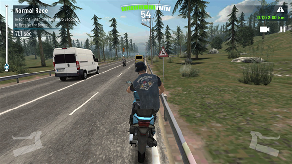 瘋狂摩托車賽車游戲[無限金幣]