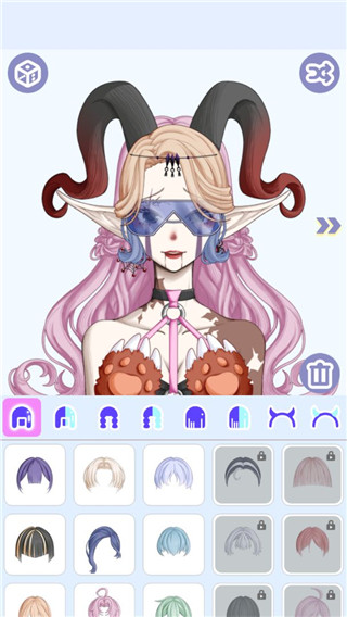 怪物女孩換裝游戲