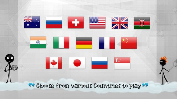 4399火柴人打羽毛球