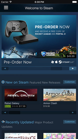 Steam app安卓版下載