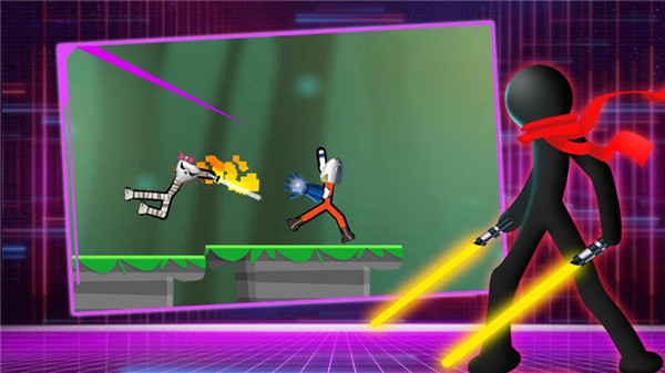 決斗火柴人破解版無限體力全武器