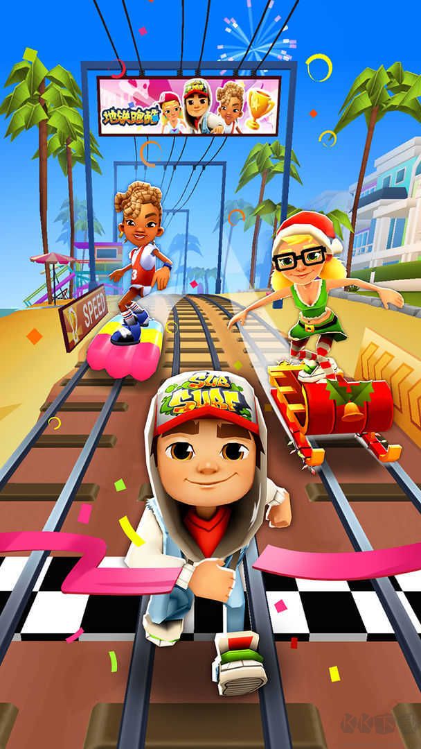 地鐵跑酷國際服(全皮膚全滑板解鎖)