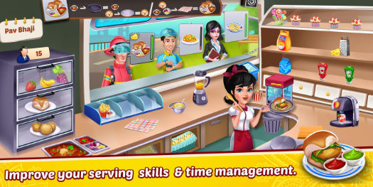 美食車廚師烹飪