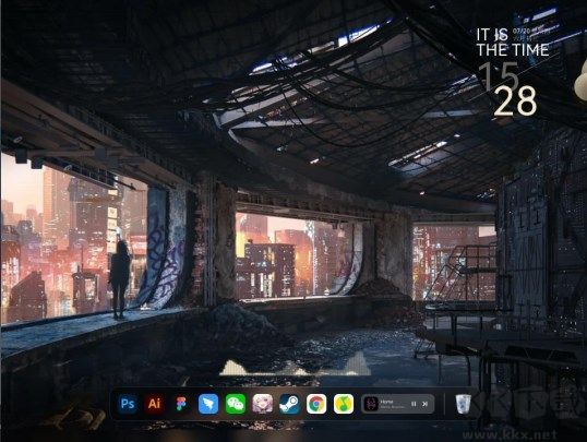 DESKDIY小桌面-一鍵AI動(dòng)態(tài)桌面