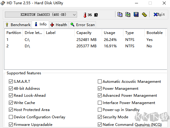 HD Tune Pro(硬盤檢測工具)