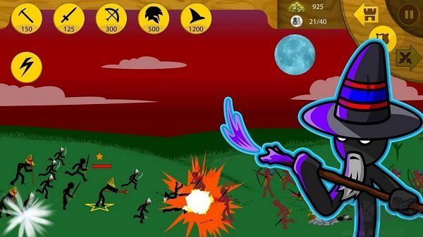 火柴人戰(zhàn)爭遺產(chǎn)最新內(nèi)置菜單無限鉆石游戲截圖