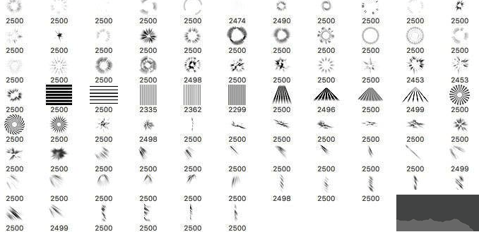 ps光影筆刷免費版