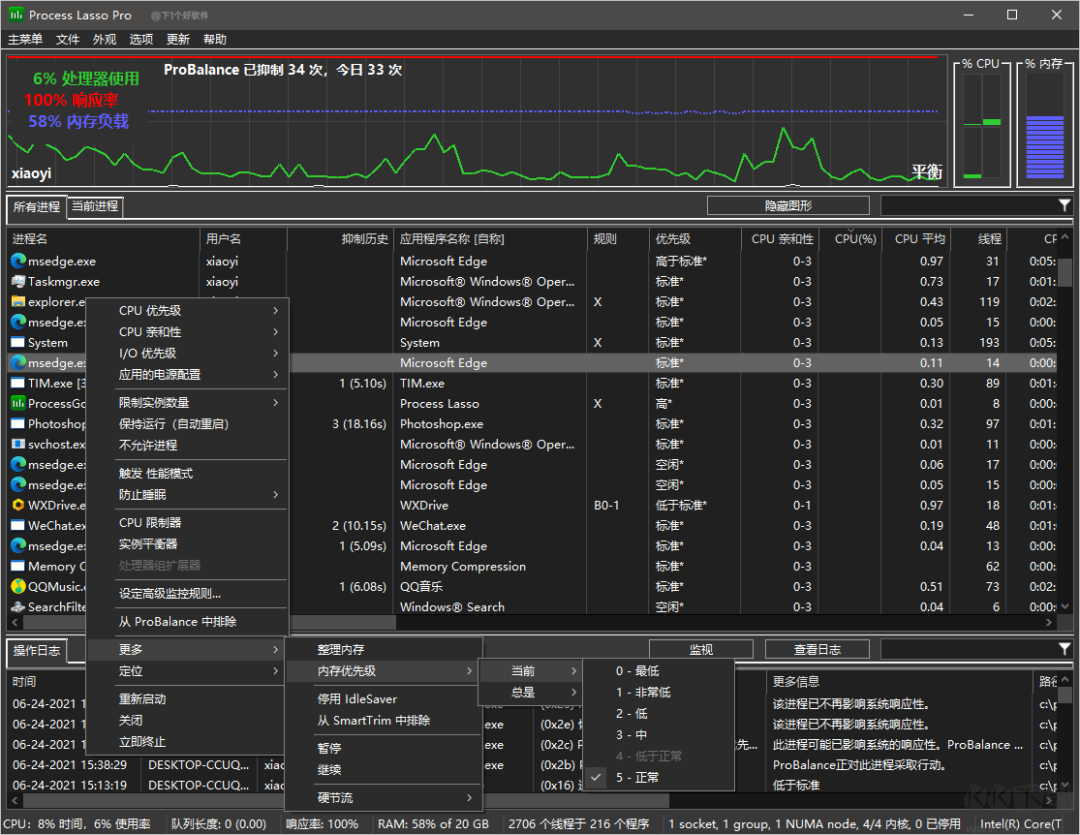 process lasso pro 10中文破解版(電腦進(jìn)程監(jiān)控軟件)