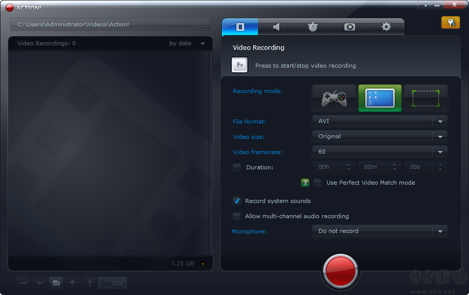 Mirillis Action! Portable中文免費版