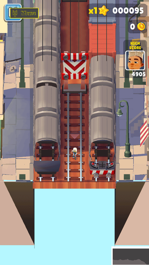 地鐵跑酷上帝視角版