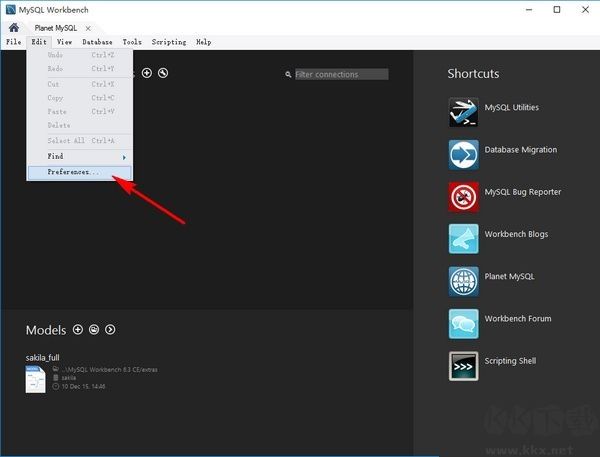 數(shù)據(jù)庫設(shè)計(jì)工具(MySQL ?Workbench)