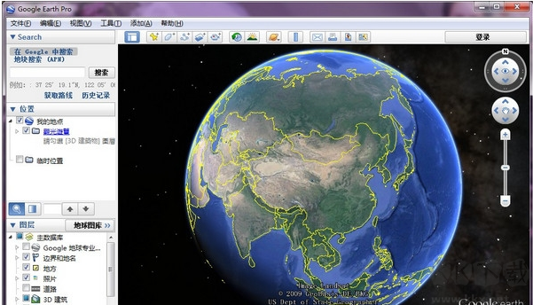 谷歌衛(wèi)星地圖PC客戶端2023最新版