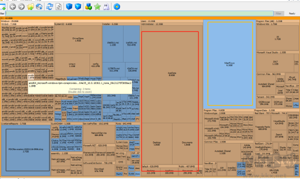 SpaceSniffer(硬盤(pán)空間分析工具)官方版