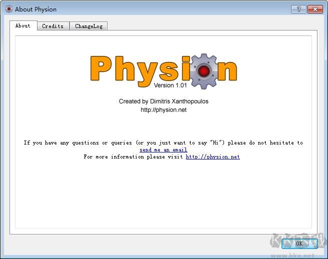 Physion二維模型繪制