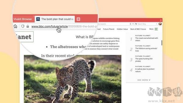 Vivaldi瀏覽器漢化版