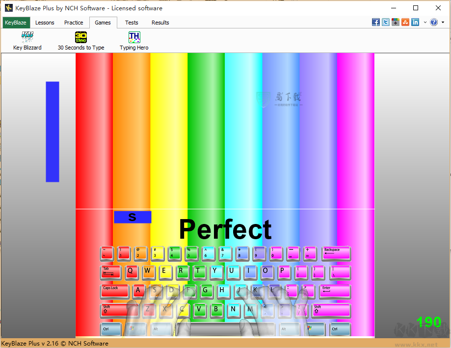 KeyBlaze Typing Tutor(打字練習(xí)軟件)