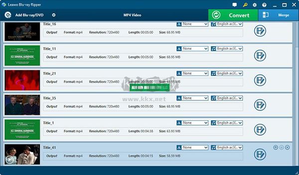 Leawo Blu-ray Ripper中文綠色版