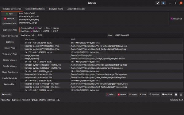 Czkawka垃圾文件清理軟件