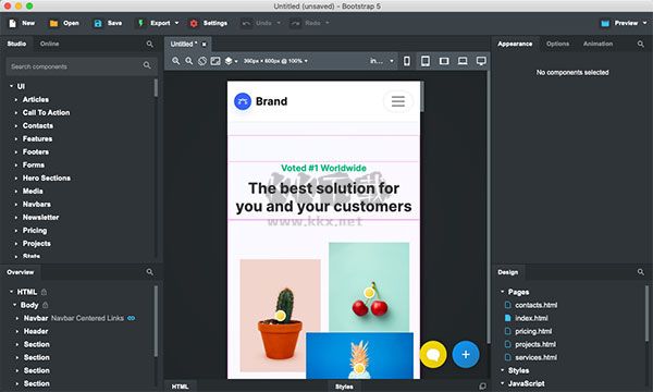 Bootstrap Studio漢化版