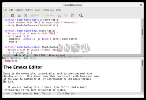 gnu emacs編輯器中文版