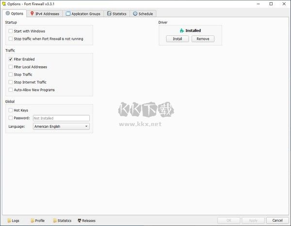 Fort Firewall防火墻