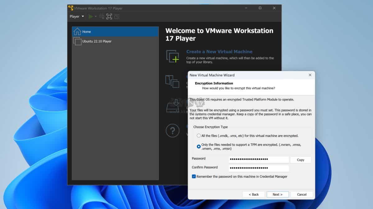 VMware Workstation Pro17虛擬機