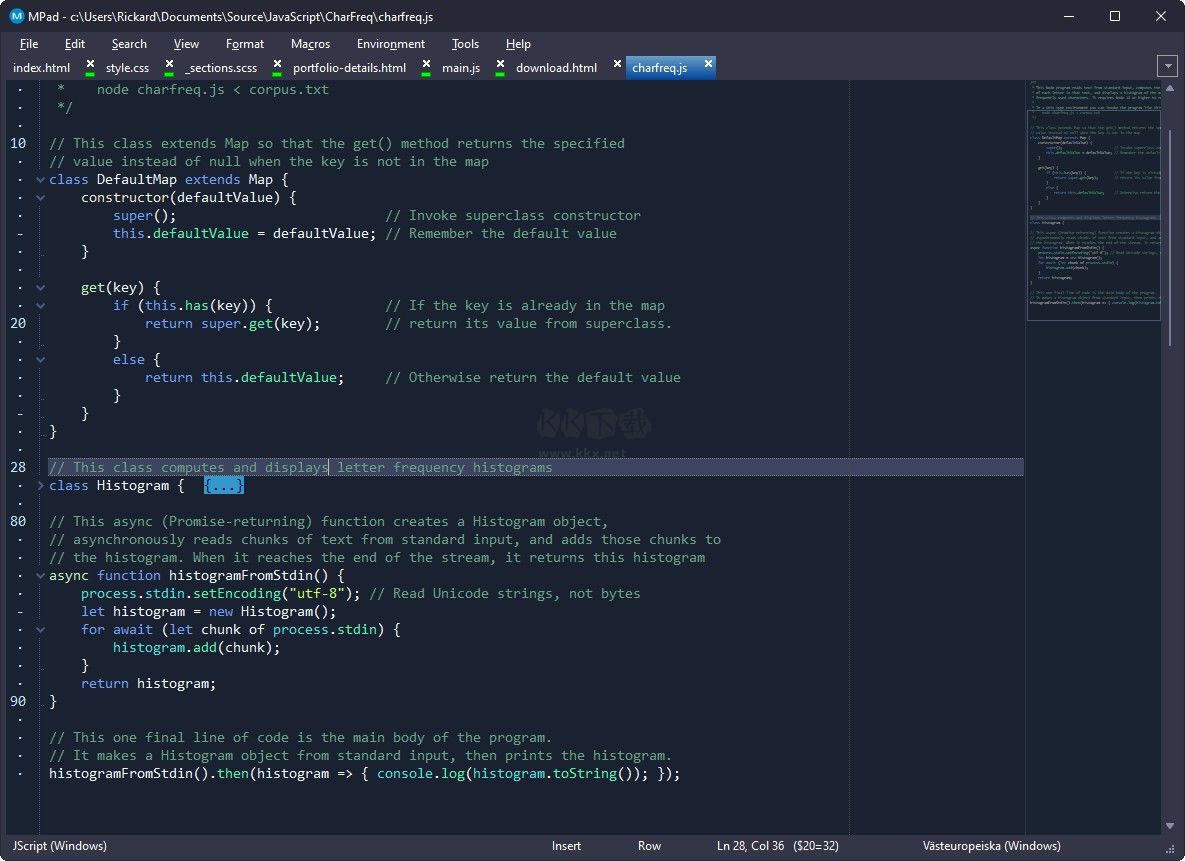 MPad高級代碼編輯器