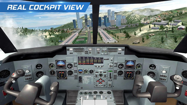 真實飛行模擬3d全飛機(jī)解鎖版