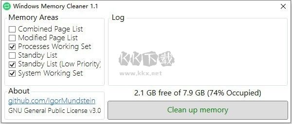 Win Memory Cleaner內(nèi)存進(jìn)程清理工具
