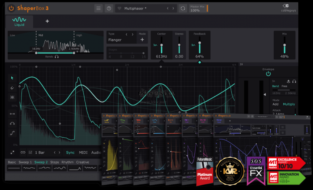 Cableguys ShaperBox 3混音節(jié)奏塑性盒子