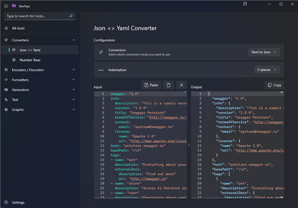 DevToys開發(fā)工具