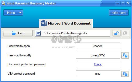 Word密碼破解工具2024版