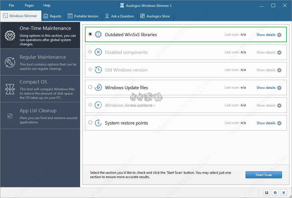 Auslogics Windows Slimmer Pro官網(wǎng)版