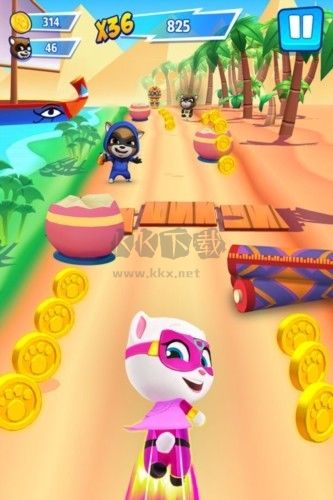 湯姆貓英雄跑酷無限金幣鉆石版