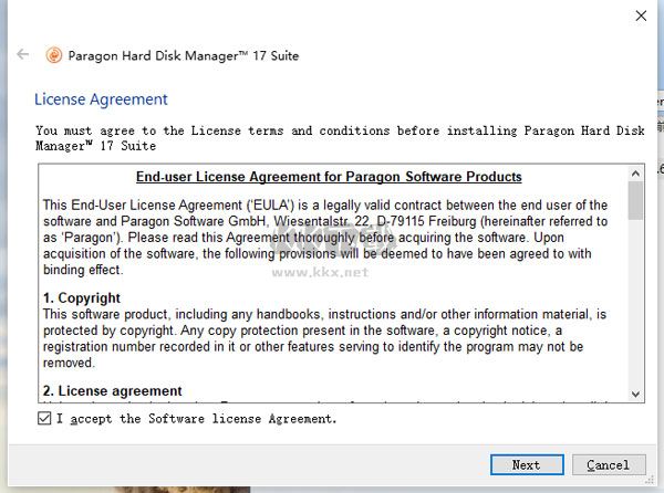 Paragon Hard Disk Manager17免費版