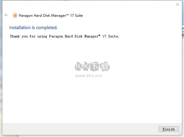 Paragon Hard Disk Manager17免費版