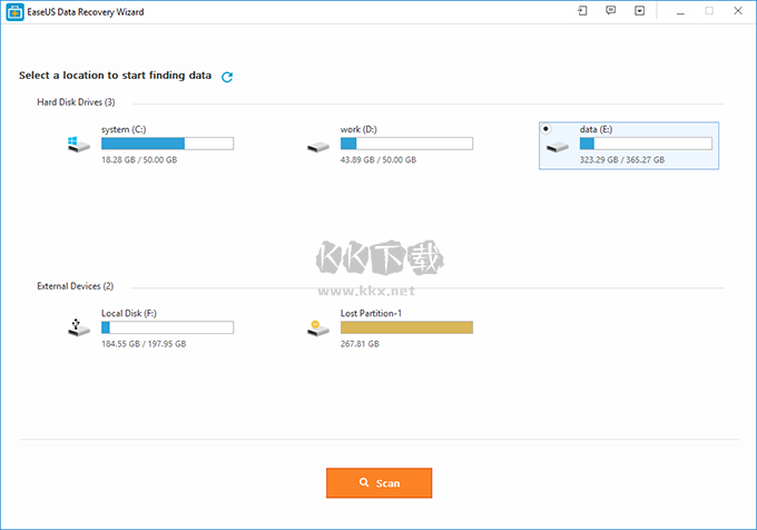 EaseUS Data Recovery Wizard官方版