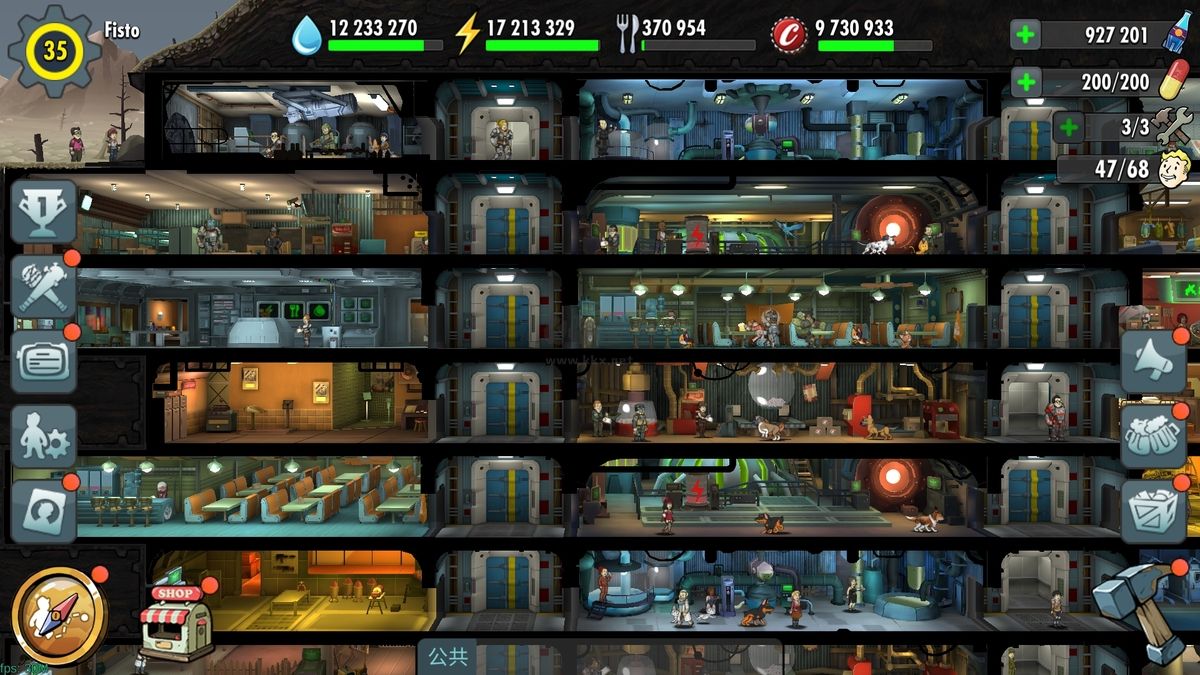 輻射避難所pc漢化版(Fallout Shelter)