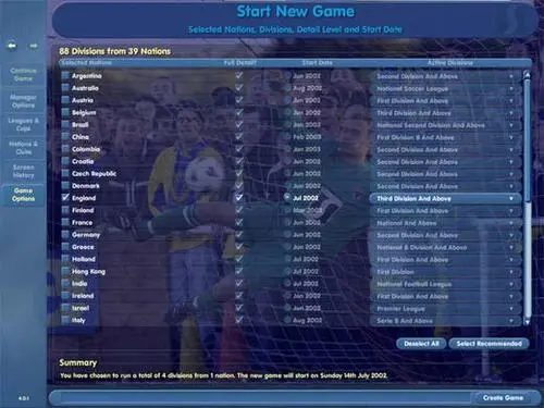冠軍足球經(jīng)理4最新版