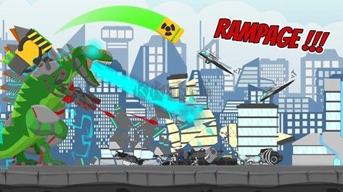 機(jī)甲恐龍城市狂暴破解版