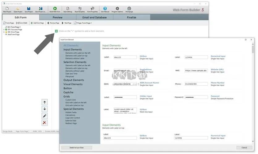 Arclab Web Form Builder(網(wǎng)頁表單制作工具)