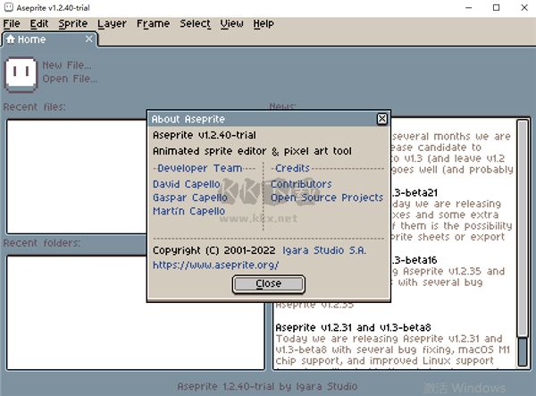 Aseprite(像素風格動畫制作工具)