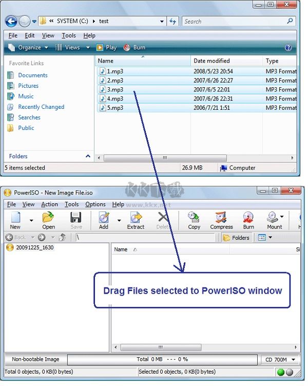 PowerISO(CD DVD映像文件處理)