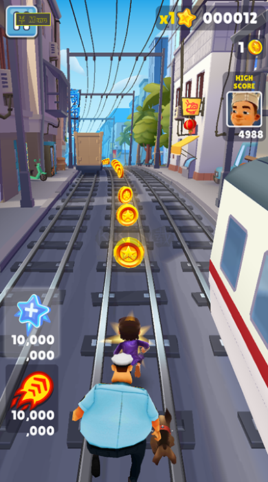 地鐵跑酷內(nèi)置菜單版