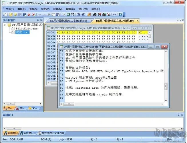 PilotEdit Lite(高級文本編輯器)