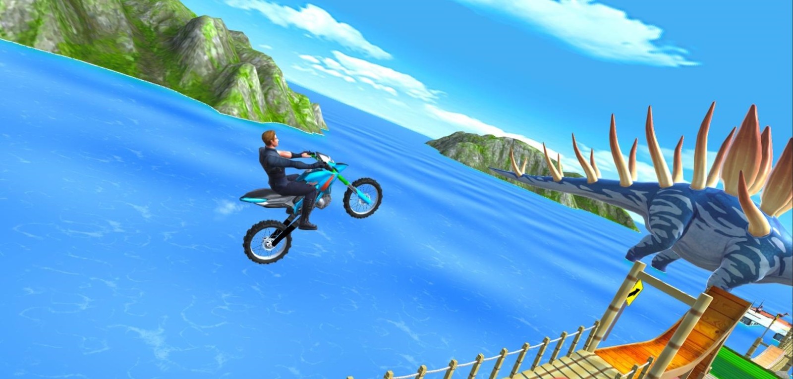 侏羅紀(jì)摩托車特技安卓版