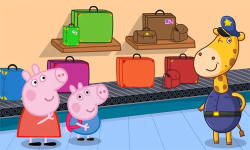 寶寶愛玩坐飛機