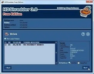 HDShredder 7(硬盤數(shù)據(jù)清除工具)